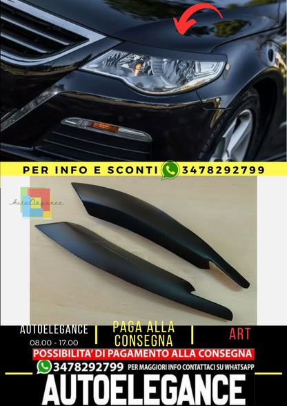 Sopracciglia per VW PASSAT CC 2008-2012 ABS Plastica palpebre far