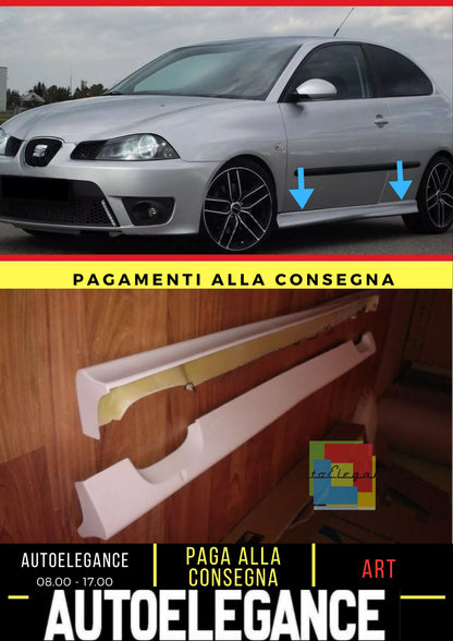 SEAT IBIZA 6L mk III 2003 - 2008, CORDOBA - GONNE LATERALI CUPRA/AERO look