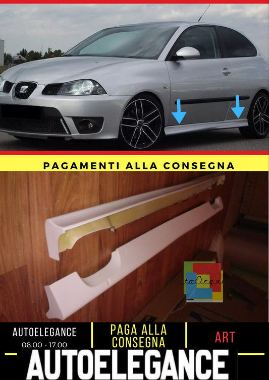 SEAT IBIZA 6L mk III 2003 - 2008, CORDOBA - SIDE SKIRTS CUPRA/AERO look