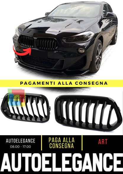Calandra Sport Performance Gloss adatta per BMW X2 F39 da 18