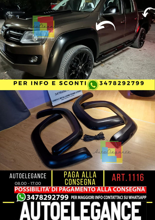 1116 PARAFANGHI ALLARGATI AMAROK 2010-2016