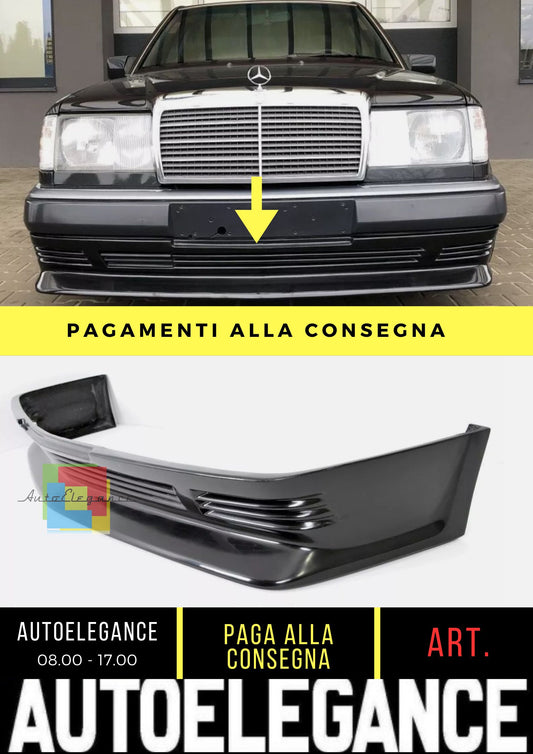 MERCEDES W124 CLASSE E GONNA ANTERIORE/SPOILER PARAURTI ANTERIORE INFERIORE