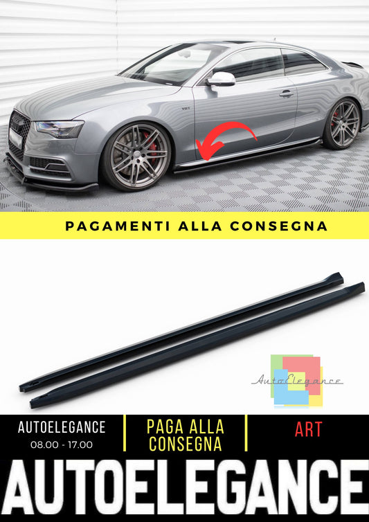Minigonne Laterali Diffusori V.2 Audi S5 / A5 S-Line Coupe 8T