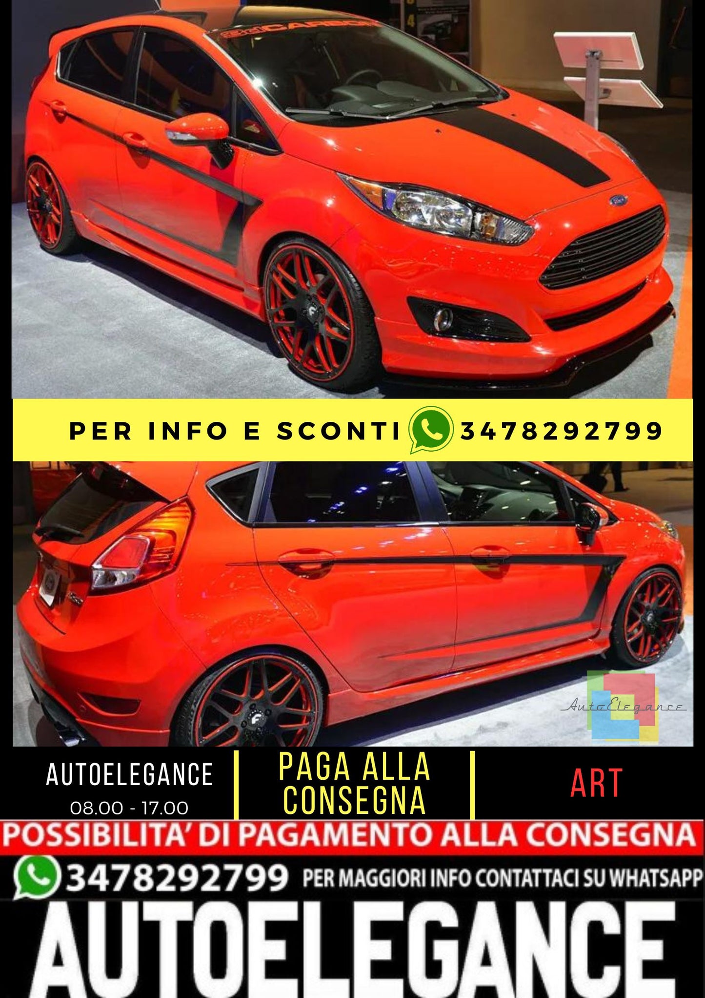 😍BODYKIT SUITABLE FOR FORD FIESTA 7 ZETEC S STYLE (2012-2017) 5 DOORS😍