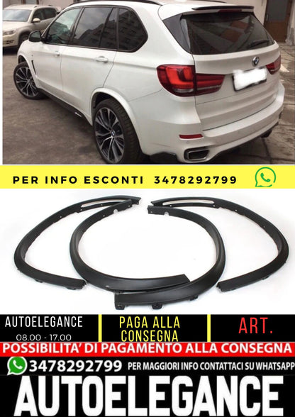 Wide wheel arches set for standard bumper Bmw X5 (F15) (2013-2018)
