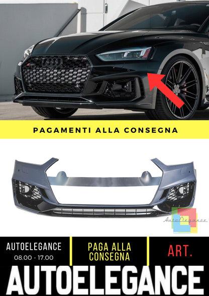 Paraurti adatto per Audi A5 (F5) Coupe Cabrio Sportback (2016-2019)