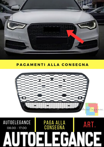 Grille suitable for Audi A6 C7 (4G) Sedan Avant (2011-2014) RS6 Look