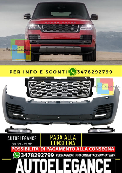 Paraurti anteriore completo adatto per Land Range Rover Vogue IV L405 (2018-2020) SVA Design