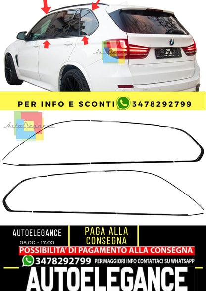 Copri fienstrini nero set di finiture BMW X5 F15 13-18