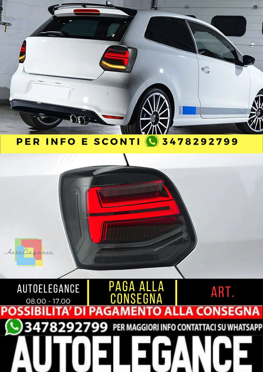 Fanali posteriori Full LED per Volkswagen VW Vento Polo 2011-2017 (non adatti ai modelli Golf GTI e Golf R)