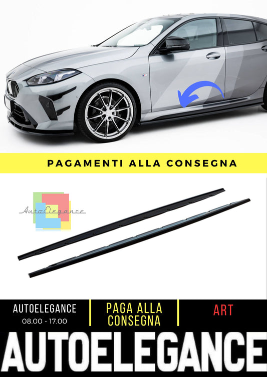 Minigonne laterali compatibili con V.1 BMW M135i / 1 M-Pack F70