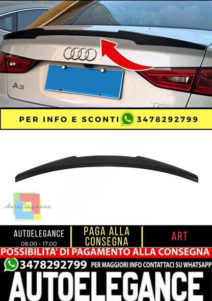 🔥SPOILER adatto per AUDI A3 8V Sedan 2012-2020🔥