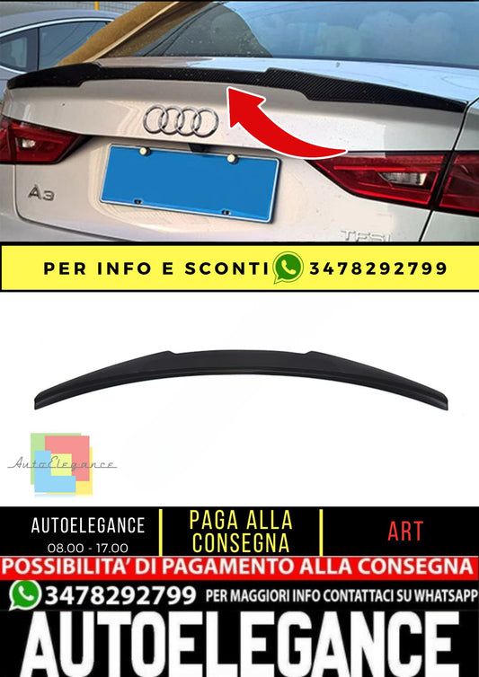 🔥SPOILER adatto per AUDI A3 8V Sedan 2012-2020🔥