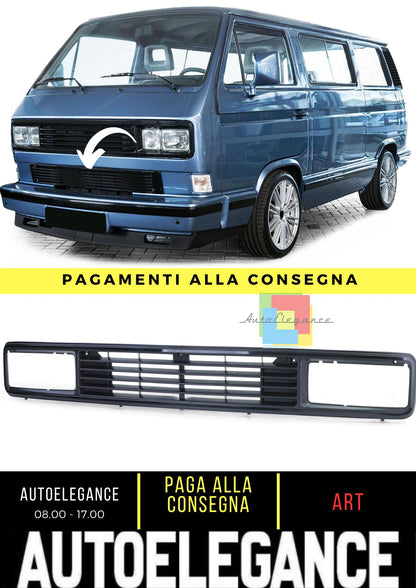 Griglia Senza Emblema Per Faro Rettangolare A Banda Larga Per VW Bus T3 79-92