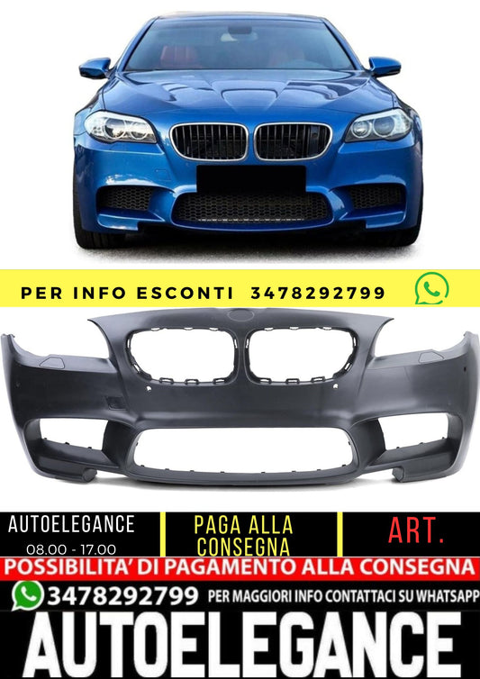 Front bumper M5 Look with SRA for Bmw 5 (F10) Sedan Touring (2009-2013)