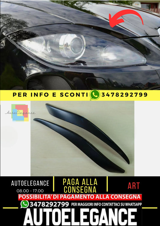 Coprifari per SEAT LEON 2 / TOLEDO 3 / ALTEA Plastica ABS, NUOVI