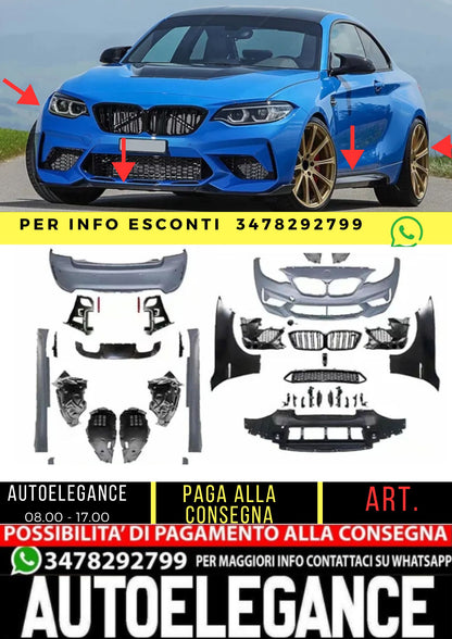 M2C Look Complete Body Kit for BMW 2 Series F22 F23 (2014-2017)
