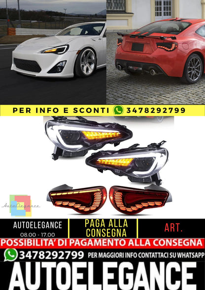 LED Headlights and Taillights fit for Toyota 86 2012-2020 Subaru BRZ 2013-2020 Scion FR-S 2013-2016 