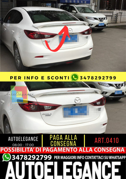 💎 SPOILER adatto per Mazda 3 MK3 2013-2018