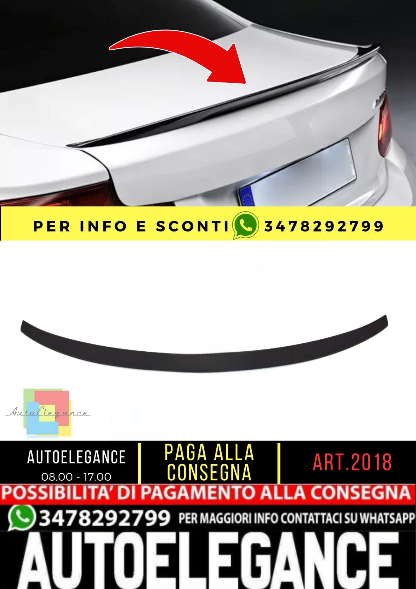 🔥SPOILER adatto per BMW 2 F22 F87 2014+🔥 CARBOON LOOK
