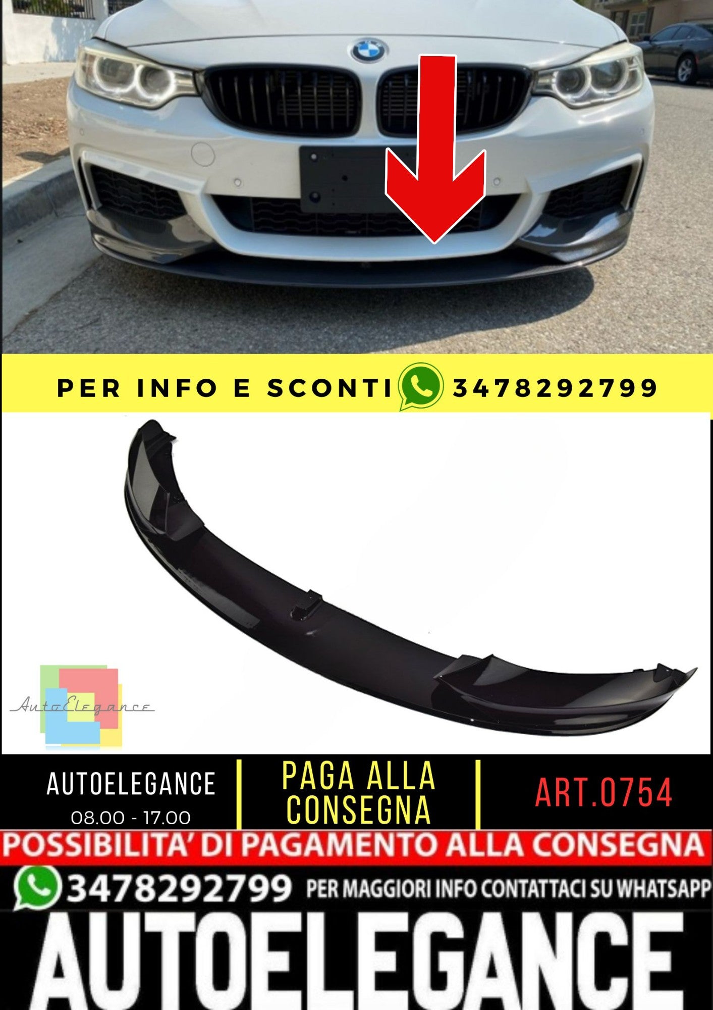 🔥SPOILER adatto per BMW 4 F32 F33 F36 2013-2020 🔥