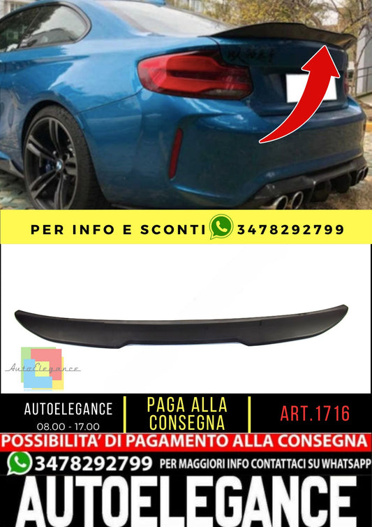 🔥SPOILER adatto per BMW 2 F22 F87 2014-2021 Coupe 🔥