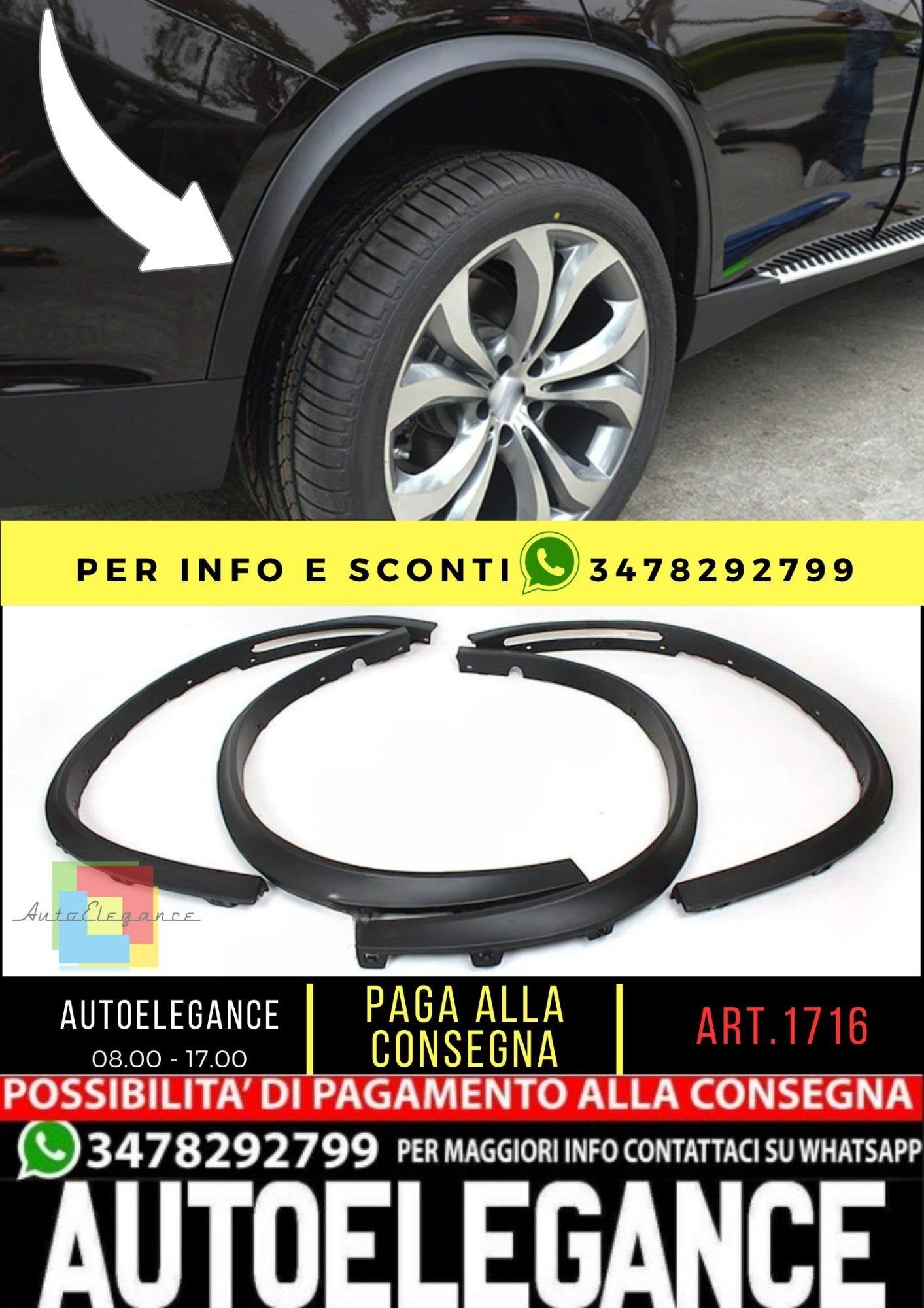 🔥PARAFANGHI adatto per BMW X5 F15 2013-2018 🔥