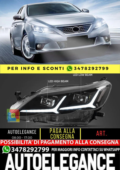 Fari a LED per Toyota Reiz Mark X 2010-2013 con indicatore sequenziale YAA-RZ-0193A