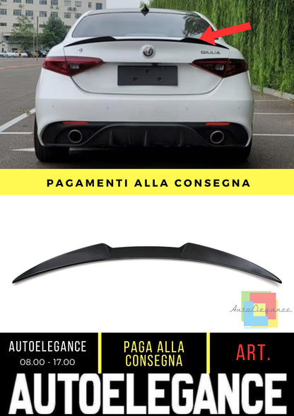 Boot Spoiler suitable for Alfa Romeo Giulia (952) 2016+ 
