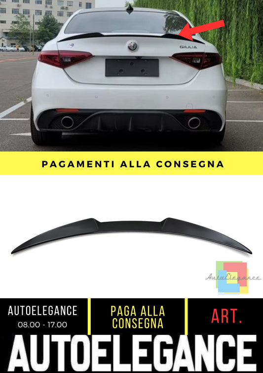 Boot Spoiler suitable for Alfa Romeo Giulia (952) 2016+ 