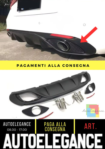 Diffusore adatto per Alfa Romeo Giulia (952) (2016-2022)