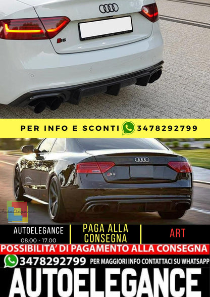 ✨KIT DIFFUSORE ADATTO PER AUDI A5 8T S-LINE LIFT 2012-2016✨