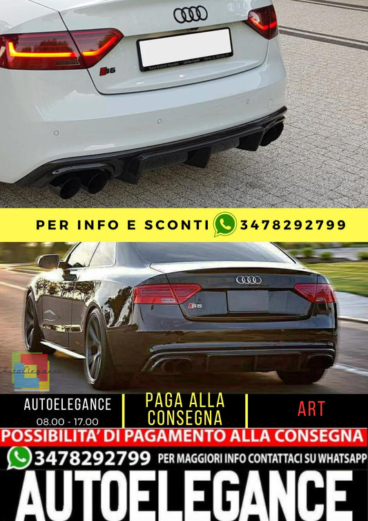 ✨KIT DIFFUSORE ADATTO PER AUDI A5 8T S-LINE LIFT 2012-2016✨