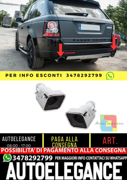 Terminali di scarico Autobiography Look per Range Rover Sport L320 (2005-2012)