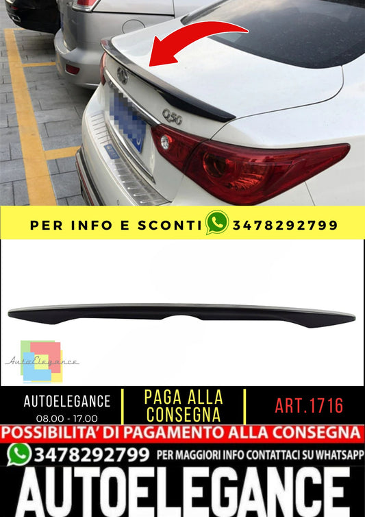 🔥SPOILER adatto per Infiniti Q50 2013+🔥