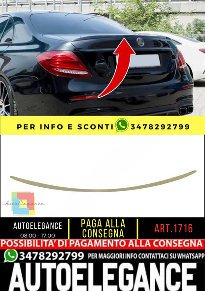 🔥SPOILER adatto per Mercedes E class W213 2016+🔥