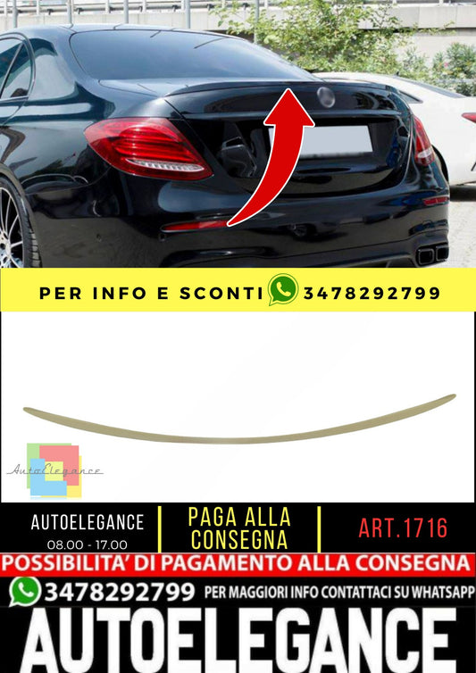 🔥SPOILER adatto per Mercedes E class W213 2016+🔥
