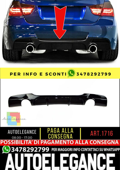 🔥DIFFUSORI adatto per BMW 3 E90 E91 2004-2012🔥