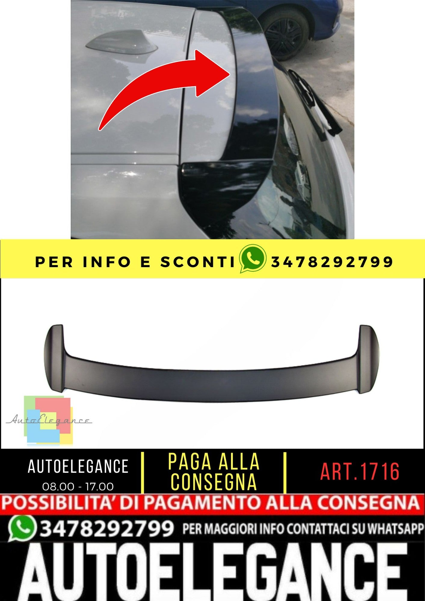 🔥SPOILER adatto per BMW 1 E81/E87 2004-2011🔥