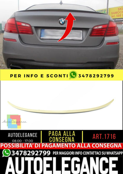🔥SPOILER adatto per BMW 5 F10 2010-2017🔥
