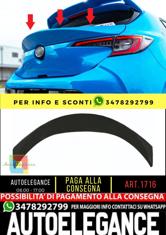 🔥SPOILER adatto per Toyota Corolla 2018+🔥