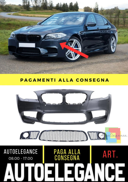 Paraurti Anteriore adatto per BMW 5 (F10) Sedan Touring (2009-2013)