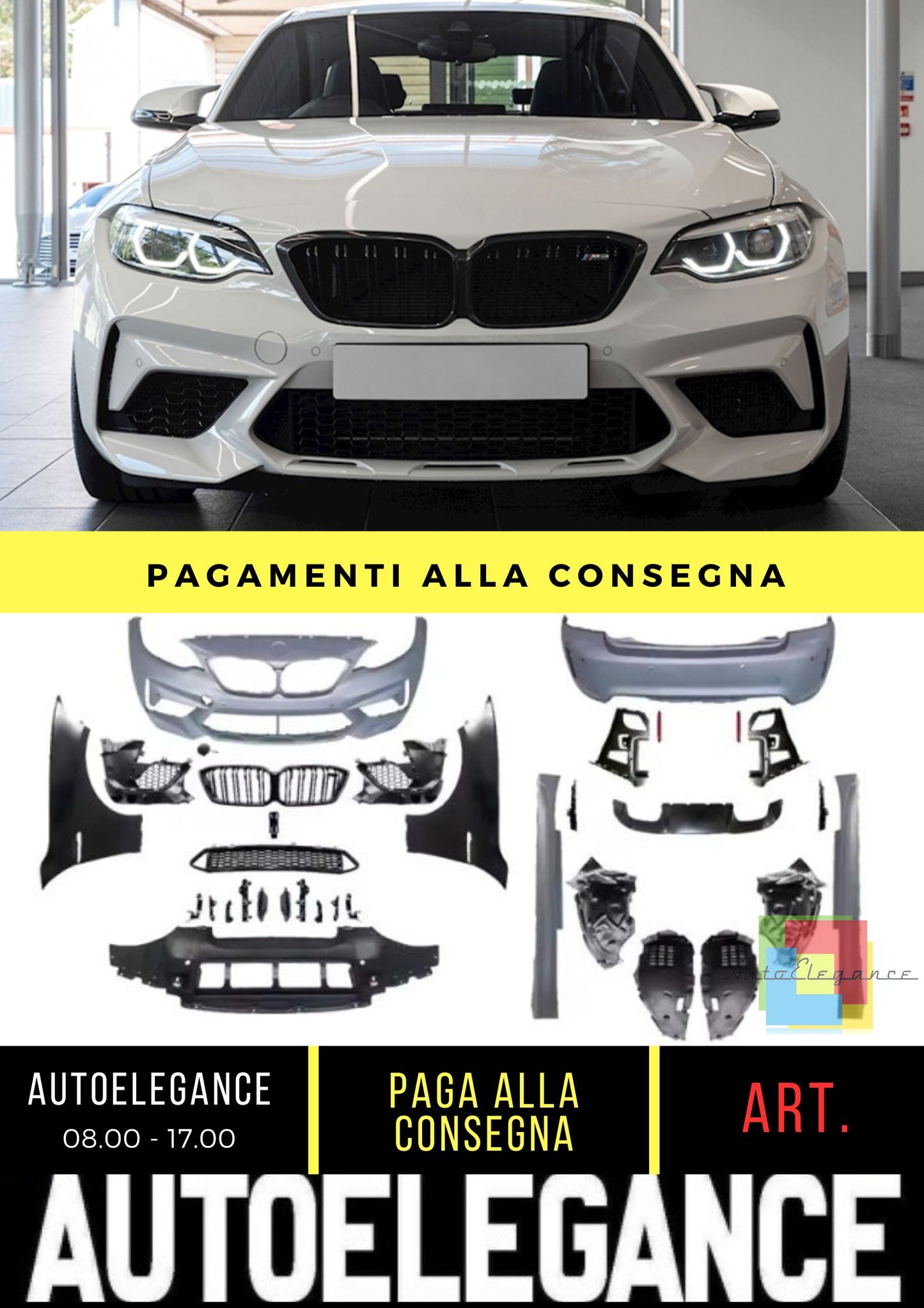 Body Kit suitable for BMW 2 Series F22 F23 (2014-2017)
