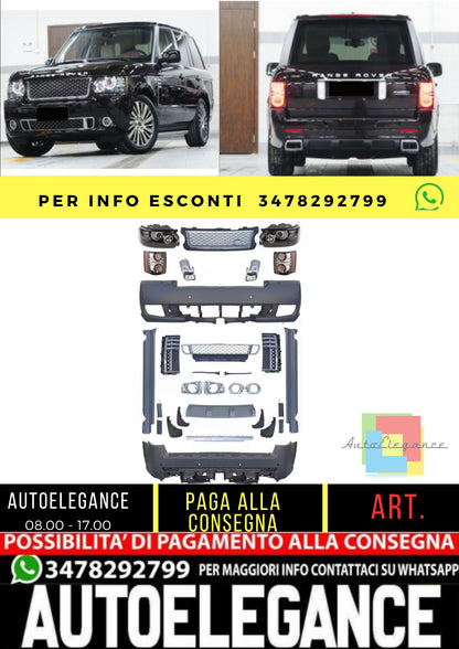 Complete bodykit for Range Rover Vogue L322 02-12 Autobiography Facelift Look