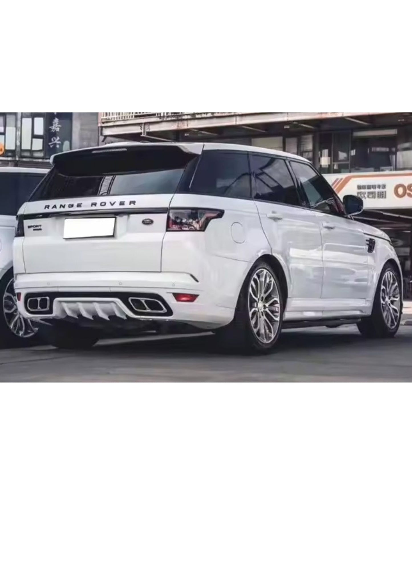 Full bodykit conversion for Range Rover Sport L494 (2013-2017) to SVR Facelift 2018+ Look