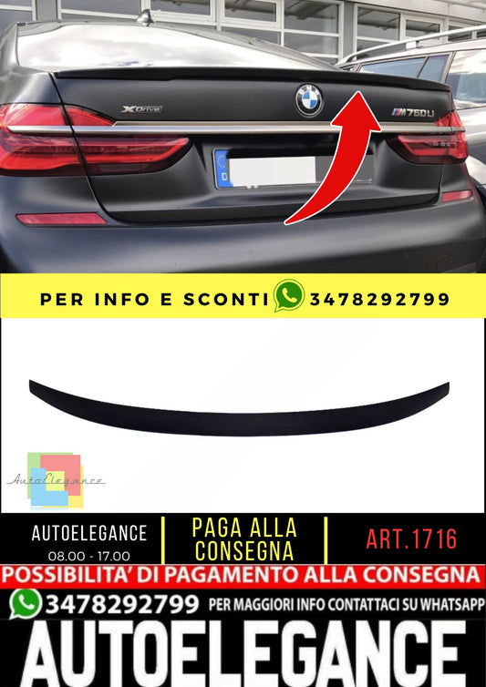 🔥SPOILER adatto per BMW 7 G11 G12 2015+🔥