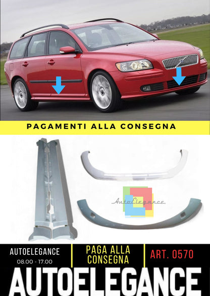 VOLVO V50 prima del restyling 2004 - 2007 R-DESIGN - KIT CARROZZERIA - FR + RE + SS