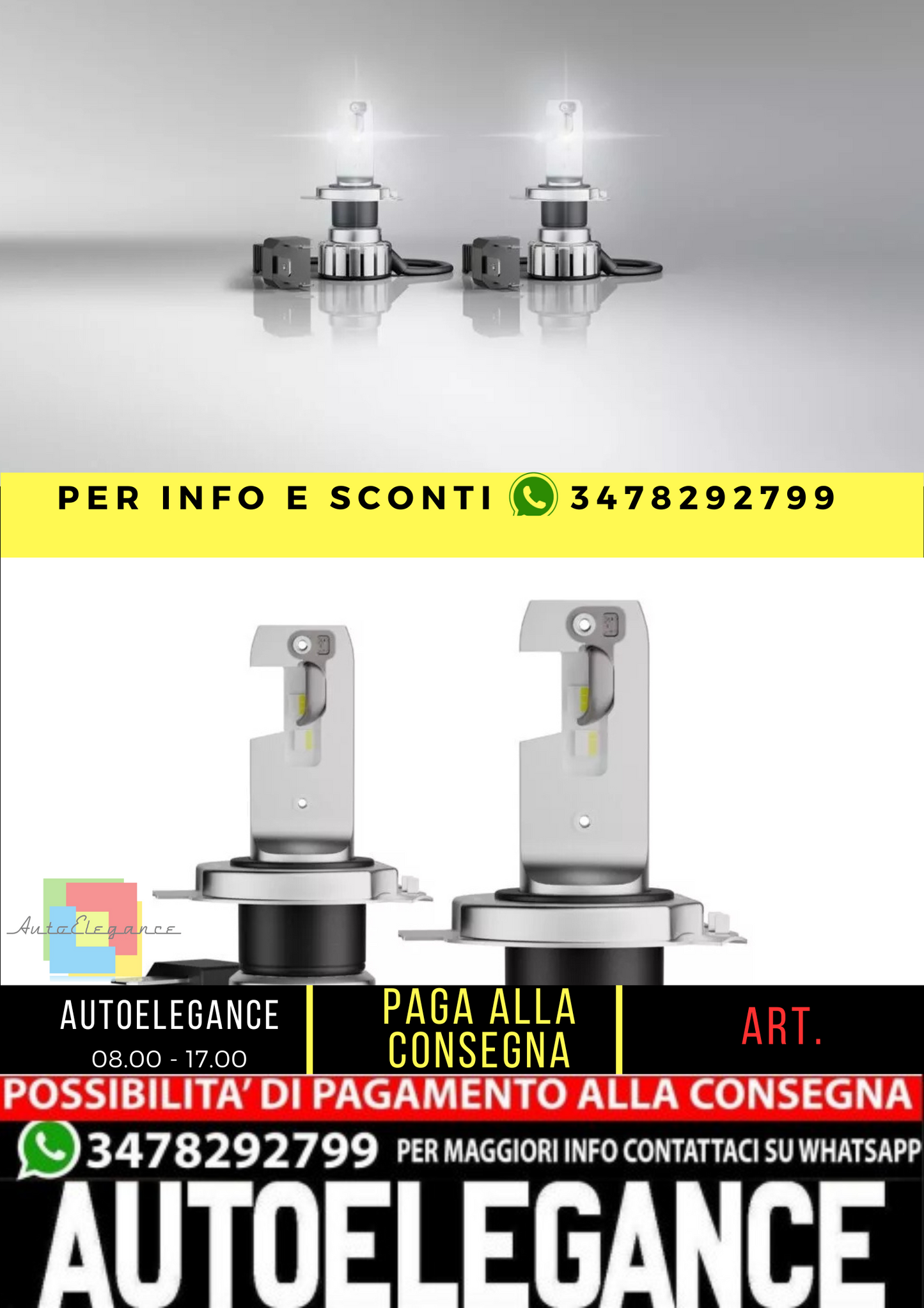 2x OSRAM H4 NIGHT BREAKER LED SMART +330% 6000K per VW T2 T3 T4 T5 Bus