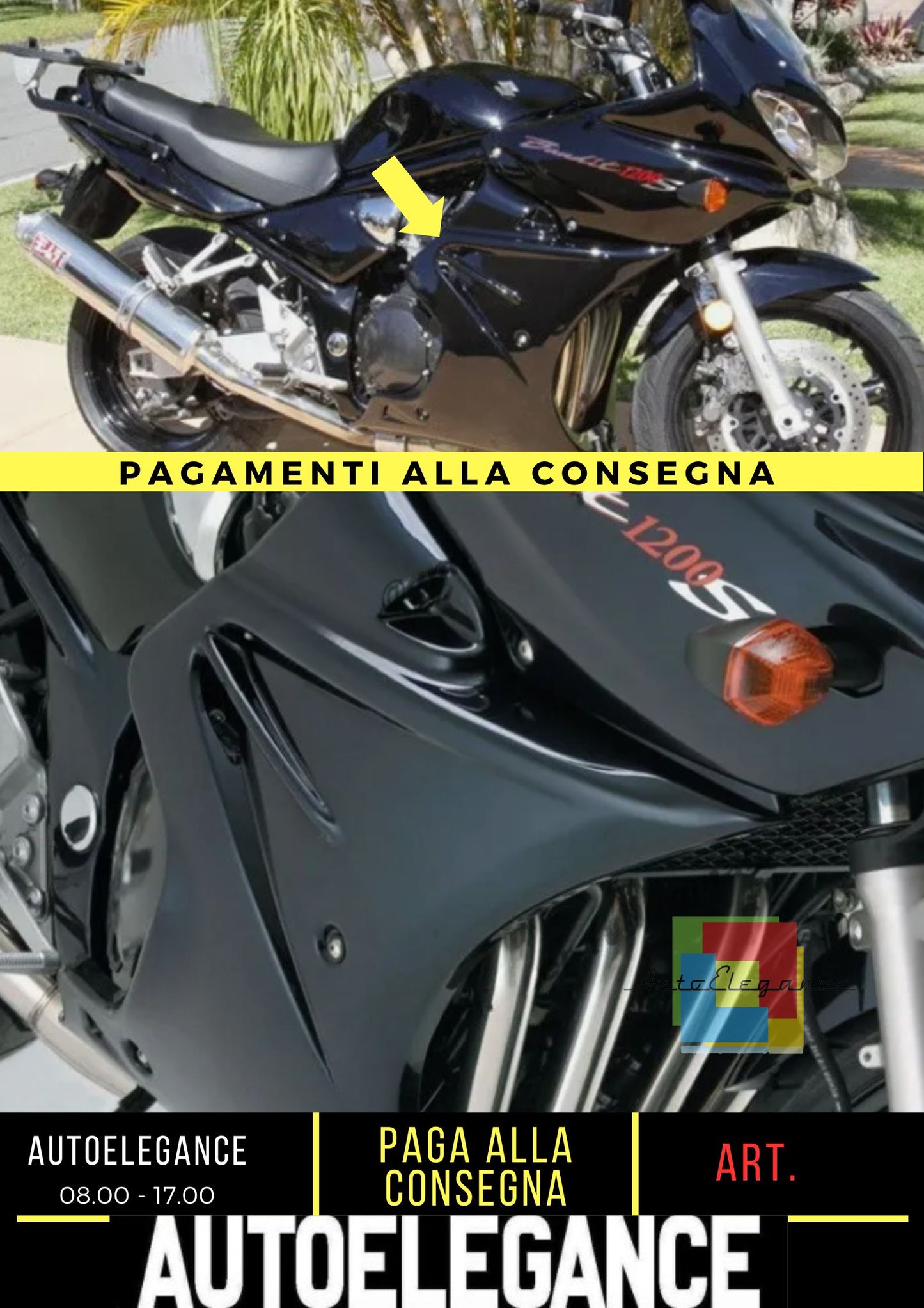 per SUZUKI GSF 600 S 1200 S BANDIT 00/05 CARENATURE LATERALI TUNING / PANNELLI