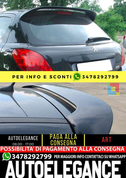 💥KIT SPOILER ADATTO PER PEUGEOT 207 ( 2006-2012 )💥
